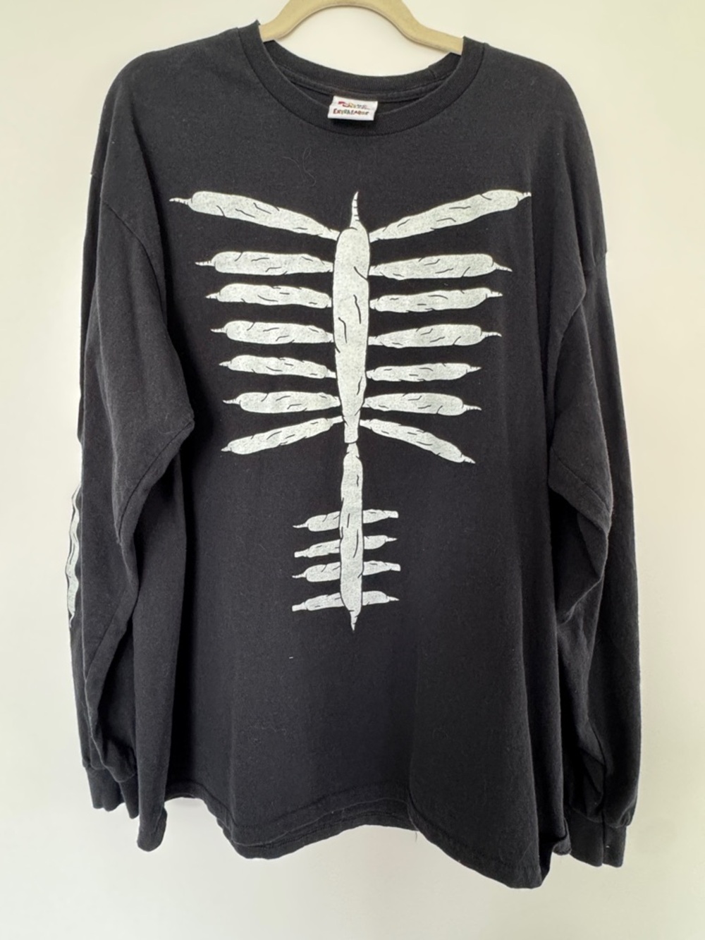 Porous Walker SKELEJOINT LONGSLEEVE GLOW IN THE DARK